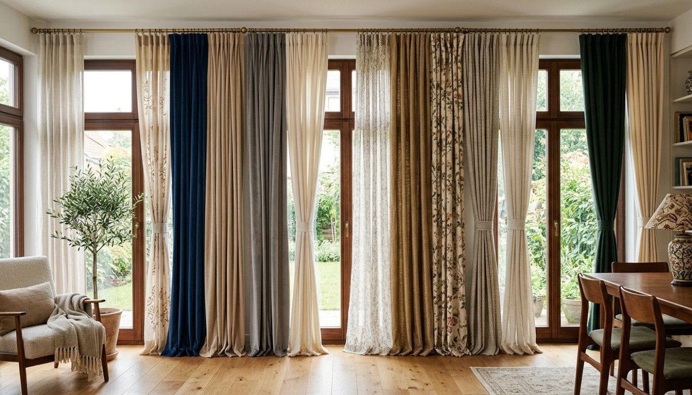 10 elegante Gardinen, um Ihre Fenster zu verschönern