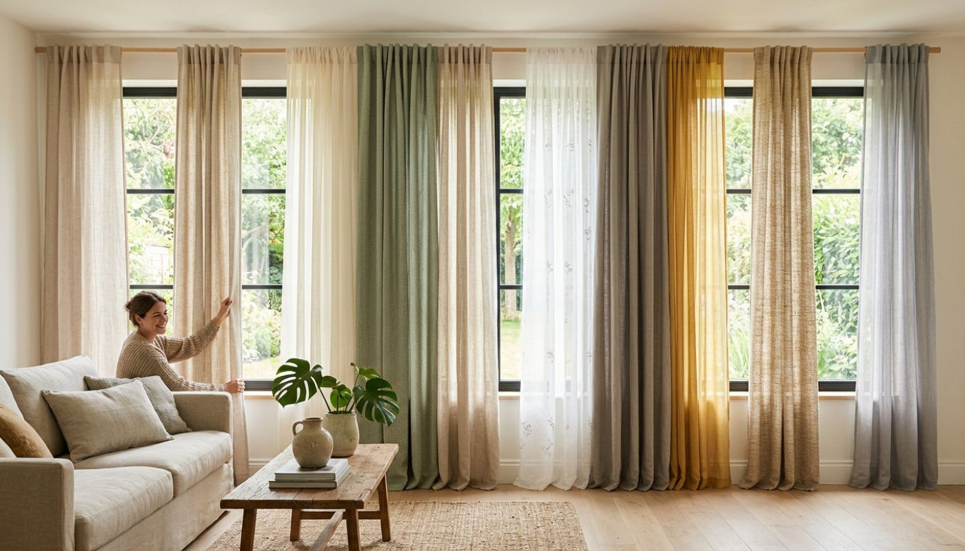 10 Vorhänge, um Ihre Fenster zu verschönern