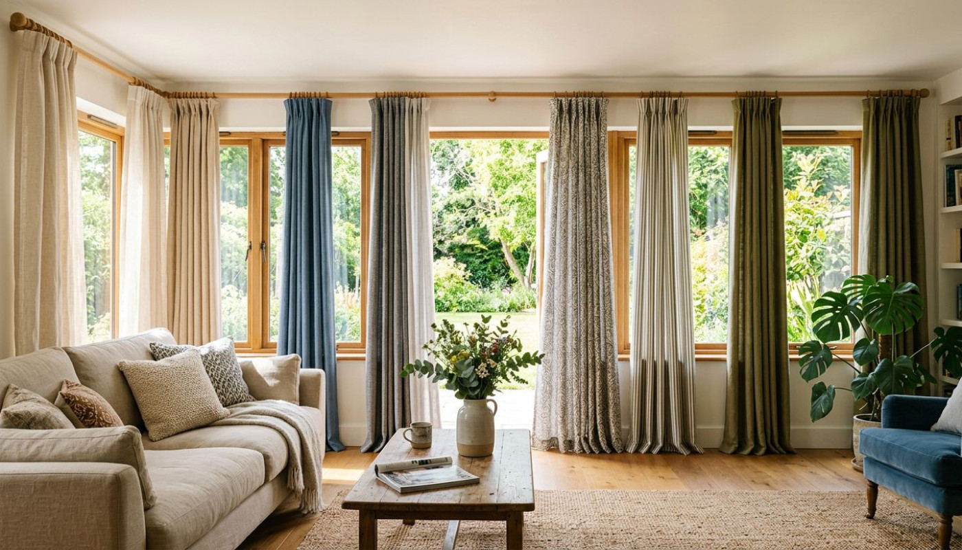10 Vorhänge, um Ihre Fenster zu verschönern