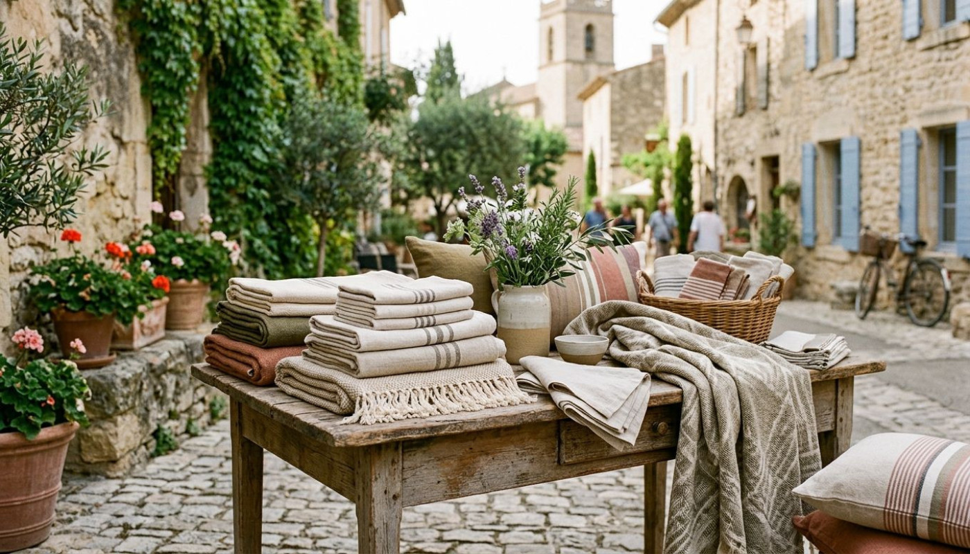 Lourmarin: eine authentische Kollektion von Heimtextilien