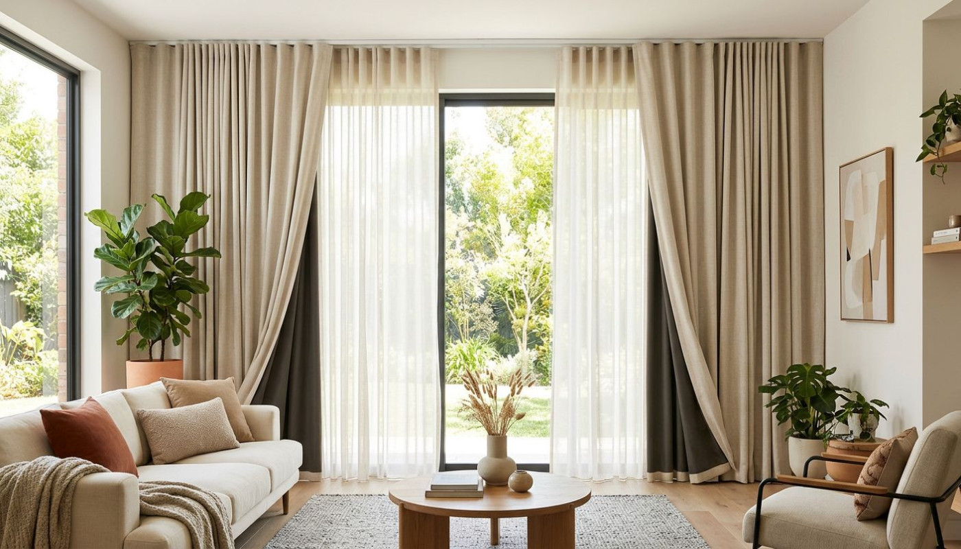 Luz: der Vorhang mit dem 3-in-1 Befestigungssystem